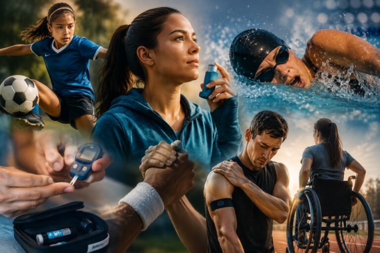 10 Elite Athletes Who Thrive Despite Chronic Health Conditions
