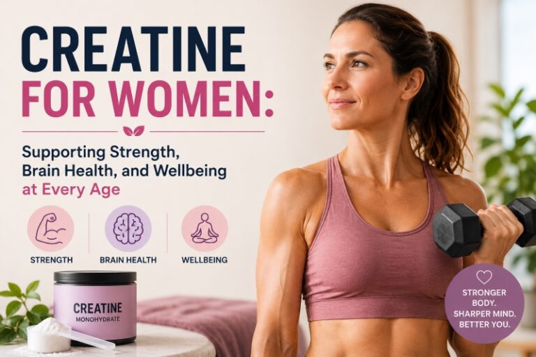 Creatine for Women: The Surprising Supplement That May Support Mood, Reduce Anxiety, and Enhance Overall Health