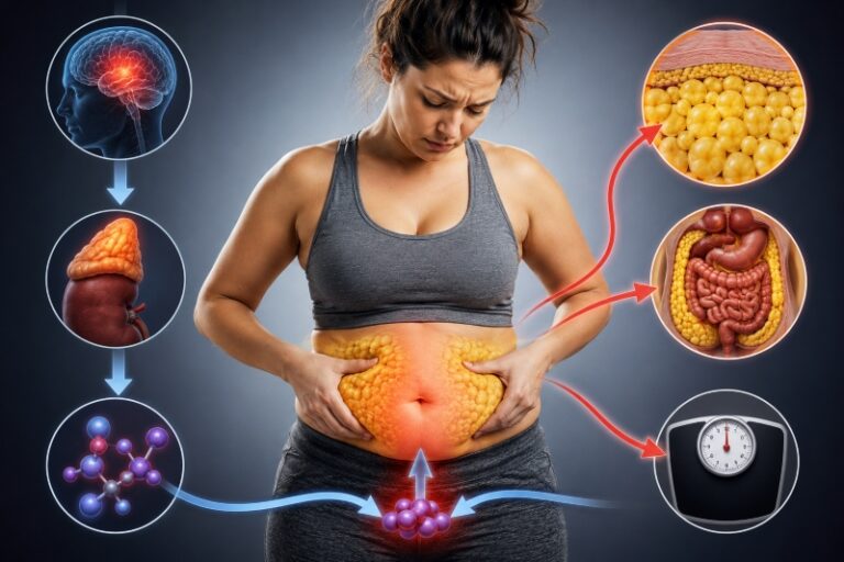 The Truth About Cortisol Belly and Weight Gain