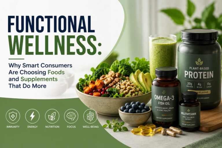 Functional Wellness: Why Smart Consumers Are Choosing Foods and Supplements That Do More