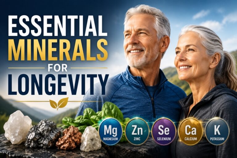 Essential Minerals for Longevity: The Building Blocks of Healthy Ageing