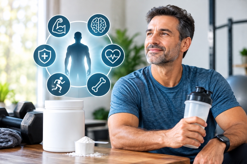Creatine After 40: Is This Sports Supplement Becoming a Healthy-Aging Essential?