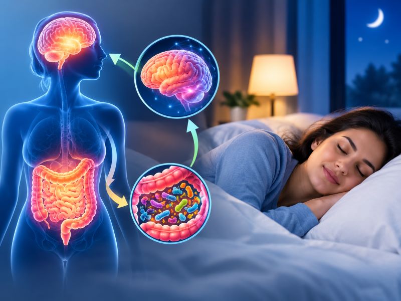 Your Gut May Be Influencing Your Sleep: The Science Behind the Gut–Brain–Sleep Connection