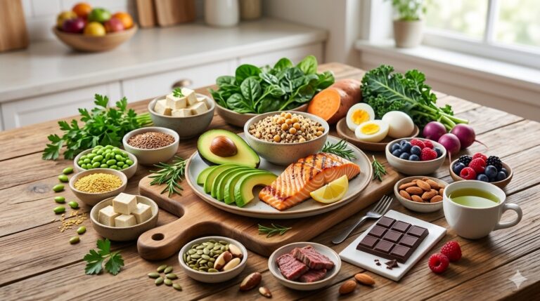 Foods for Hormone Health: Estrogen, Progesterone, Testosterone, and Cortisol