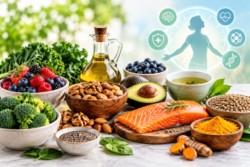 10 Foods That May Help Slow Ageing and Support Healthy Longevity