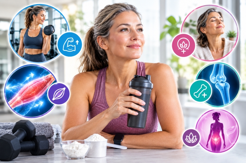 Creatine for Women Over 40: What the Science Says About Muscle, Strength and Menopause